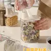 Taza Medidora, Frasco Sellado, Caja de Almacenamiento de Almidón, Harina, Productos Secos de Cocina, Granos, Frasco de Almacenamiento para Fideos, Azucarero