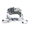 Moda Europeia e Americana Estampa de Ameba Orelhas de Coelho Acessórios de Cabelo Flor de Caju Tecido de Algodão Elástico Faixa de Cabelo Faixa para Cabeça Esportiva de Yoga