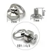 En stock DIY equipaje banda de cobre anillo cabeza de monje funda para teléfono cuero hebilla de cuero banda anillo de tracción hebilla