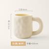 Caneca de Cerâmica Design de Nicho Menina Fofa Copo de Pão Copo de Cerâmica Copo de Café Leite Copo de Presente