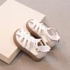 Sandalias de Princesa Romana para Niñas Verano Nuevas Sandalias Baotou para Niños Moda Suela Suave Sandalias Casuales para Niñas Pequeñas