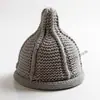 Sombreros de Lana Puntiagudos para Niños y Niñas Japoneses y Coreanos, Cálidos y a Prueba de Viento Tejidos para Padres e Hijos con Borde Enrollado, Gorros de Punto de Ida y Vuelta para Chupetes al por Mayor
