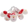 Luzes de Natal de Fio LED Papai Noel Boneco de Neve Árvore de Natal Enfeites Pendurados Luzes de Natal Luzes Decorativas Brilhantes