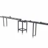 1.5 Rack de Soporte con Pantalla Digital Engrosada Rack de Aluminio Rack de Rodillos de Soporte para Máquina de Corte Posicionamiento de Mesa de Alimentación para Máquina de Corte de Tubos Máquina de Sierra Circular