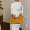 Bolsa Casual Transfronteiriça de Grande Capacidade Feminina Nova Textura Trançada Retrô Bolsa de Ombro Tote Bolsa Transversal Única Feminina