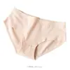 Algodón Diseño de una pieza Ropa interior para mujer Cintura media Talla grande Calzones de algodón sin costuras Calzones de algodón estilo japonés para niñas Ropa interior para niñas gorditas