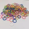 Novo Fivela Marcador Espiral de Metal Ferramenta de Tricô de Lã Mickey Triângulo Flor de Cinco Pétalas Conjunto de Argolas Marcadoras Atacado