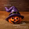 Abóbora Transfronteiriça de Halloween com Chapéu de Bruxa Festival Fantasma de Natal Adereços de Festa Decoração Pequenos Enfeites de Resina