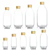 Garrafas de Xarope de Grande Capacidade 250 300 500ml Garrafas Transparentes para Líquido Oral 30ml Garrafas de Vidro Farmacêutico com Dosador 60ml
