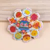 Pegatinas para refrigerador de Pingyao, pegatinas para refrigerador de la ciudad, recuerdos turísticos, pegatinas para refrigerador de Wenchuang, pegatinas magnéticas, pegatinas magnéticas tridimensionales para refrigerador.