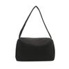 Bolsa Feminina de Ombro Cor Sólida Casual Versátil de Alta Qualidade Estilo Coreano 2024 Moda Simples Bolsa Transversal