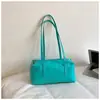 Moda de Verano Bolso de Bowling de Gran Capacidad Bolso de Mano para Mujer 2026 Nuevo Color Sólido Bolso Almohada Simple Bolso de Hombro