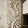 Decoração de Parede Artística GRG Loja de Roupas de Celebridade da Internet Parede de Arte para Check-in Moldagem de Superfície Textura Côncava-Convexa Placa Suspensa Feita Sob Medida