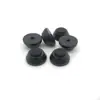 Pies Antideslizantes para Teclado de 15 mm, Pies de Aleación de Aluminio para Bandeja de Té de Madera Maciza, Pies Artesanales para Soporte de Exhibición de Nogal