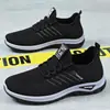 Zapatos Deportivos para Parejas, Zapatos para Hombre de Talla Grande, Estilo Primavera, Zapatos Transpirables Fly-Knit, Zapatos Casuales de Encaje Bajo, Zapatos de Suela Suave