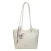 Bolso de mujer casual moderno y a la moda 2026 nuevo estilo moderno con textura bolso de alta gama bandolera de un solo hombro bolso tote para debajo del brazo