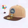 Nueva Marca de Moda Sombrero Hip-Hop Infantil con Logo de Letra Personalizado, Gorra de Béisbol para Niños y Niñas, Sombrero de Sol de Baile Callejero a la Moda, Exportación