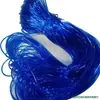 Fio Trançado de Plástico Colorido Oco de 3mm Corda de Cola DIY Artesanal Mangueira de Plástico de Vidro Trançada Peixe Camarão