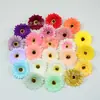 Flor Gerbera Artificial Crisântemo Sol Artificial Roupas Chapéu Bolsa Dor com Flores Ventilador DIY Adereços Caixa de Flores Pulseira