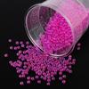 20g Cuentas de Arroz de Vidrio Transparente Colorido No Poroso Cuentas Burbuja DIY Cuentas Burbuja Rellenas a Mano Pegamento Micro Cuentas Joyería