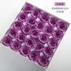 Salsa de Ciruela Ahumada Flor de Jabón Ramo DIY Rosa Despertar Simulada Conservada Materiales de Empaque Caja de Regalo Floristería Venta al por Mayor