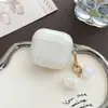 Funda Imd Chapada en Oro Adecuada para Apple AirPods Pro 2 Carcasa para Auriculares Colgante Cuarta Generación Funda Suave Funda para Auriculares Apple