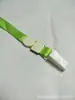 Cordão 1,5 Fivela de Avião Cartão de Identidade Cartão de Exposição Porta-Cartão de PVC Crachá de Trabalho Cordão