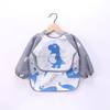 Bolsa de Refeição para Bebê Cobertura Anti-Sujeira e Anti-Manchas para Bebês Bolso Superior Bolsa de Refeição para Meninos e Meninas Pintura Avental Anti-Roupa