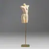 Mannequins de Meia-Corpo Masculino e Feminino para Exposição de Lingerie, Rack para Vitrine de Loja de Lingerie, Manequim, Rack para Exposição de Maiôs e Sutiãs, Modelo de Prateleira