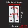 Bisagra de acero inoxidable para puerta y ventana, bisagra de 1 pulgada, 1,5 pulgadas, 2 pulgadas, 3 pulgadas, 4 pulgadas, caja de madera, bolsa, mini bisagra