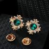 Estilo Coreano Distintivo Ropa de Hombre Accesorios Broche Moda Corona Simple Ropa de Mujer Esquina de Cuello de Camisa Par de Cuellos