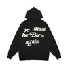 Moletom Cpfm Ye Must Be Born Again Rebirth com Letras de Espuma, Jaqueta de Casal com Forro de Lã