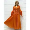 Exportación de Moda para Mujer: Top de Manga de Linterna Floral Holgado con Pliegues Escama de Dragón Miyake, Falda Plisada Versátil y Elegante, Diseño de Pliegues de Alta Durabilidad