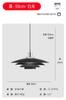 Lustre de Vento Silencioso de Designer Dinamarquês Lâmpada de Sala de Jantar PH5 Lâmpada de Estudo Nórdica Celebridade da Internet Panela Quente Hotel Lustre UFO