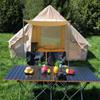 Ventas de Fábrica Carpa Inflable para Exterior Totalmente Automática Portátil Sin Construcción Impermeable Tela de Algodón Grande Equipo de Camping