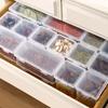 Caja de Almacenamiento para Especias Caja de Condimentos Organizador de Especias para Cocina Casera Canela Anís Estrellado Polvo de Chile Seco Frascos para Ingredientes Secos Sellados