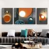 Pintura decorativa para sala de estar, pasillo, vertical, moderna, ligera, de lujo, simple, belleza, mural, sofá, fondo, pared, pasillo, pintura colgante