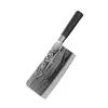 Patrón Damasco Cuchillo de Cocina Juego de Cuchillos para el Hogar Cuchillo de Chef Acero Inoxidable Cuchillo para Rebanar Cuchillo para Cortar Huesos Cuchillo de Cocina Juego de Cuchillos