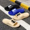 Novedad Primavera 2026 Estilo Casual y Sencillo Antideslizantes Cómodas Suela Suave Pantuflas de Pareja para Uso en Casa y al Aire Libre