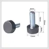 Venta al por mayor de fábrica pies de ajuste de altura cilíndricos pies ajustables muebles silla de computadora armario absorción de impactos resistente al desgaste soporte fijo pies ajustables
