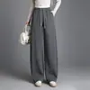 Los populares pantalones mini guadaña de este año para mujer, nuevo estilo otoño 2026, pantalones deportivos casuales elásticos de cintura alta ajustados