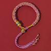 Tangka del Mantra de Seis Palabras Estilo Tíbet Cuerda Trenzada DIY Estilo Étnico Cuerda Colorida Pulsera Tejida Hecha a Mano para Hombre Mujer Venta al por Mayor