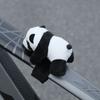 Bicicleta Desenho Animado Celebridade da Internet Panda Papai Bicicleta de Estrada de Montanha Viga Frontal Pelúcia Panda Papai Acessórios de Equipamento de Ciclismo