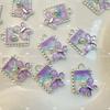 Colgante de Pintura al Óleo del Jardín de Monet Flor Mariposa Espiga de Trigo Perla de Imitación Pulsera de Cuentas DIY Collar Aleación Pendientes de Gota de Aceite