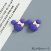 Personaje de Dibujos Animados Mickey Accesorios de Joyería de Resina Pegamento de Crema Diadema DIY Pasador para el Cabello Funda para Teléfono Móvil Imán para Refrigerador Material