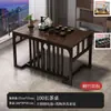 Mesa de Chá para Varanda para Casa Sala de Chá Mesa Pequena Mesa para Apartamento Pequeno Combinação de Mesa e Cadeira Nova Mesa de Chá Chinesa Conjunto de Chá Tudo em Um