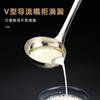 Cuchara separadora de aceite de acero inoxidable, filtro para fugas de aceite, colador, cuchara sopera, filtro de aceite, cuchara separadora de aceite universal para el hogar