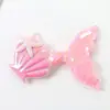 Acessórios para Joias DIY Presilhas de Cabelo Acessórios de Cauda de Peixe com Glitter Acessórios de Cabelo para Crianças Decoração de Acessórios para Roupas Estrela de Cinco Pontas