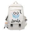 Mochila moderna y genial estilo Harajuku para mujer, de gran capacidad, para estudiantes de secundaria, de preparatoria y de secundaria, mochila informal para estudiantes universitarios.