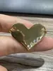Liquidação Pingente de colar de ouro 14K simples com zircônia estrela de cinco pontas coração chave acessórios de joias DIY Pingente de pulseira